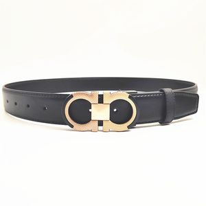 designer belts for men 3.5 cm wide luxury women belt Smooth leather lychee pattern and bright surface splice 8-figure buckle white black brown blue yellow belt body