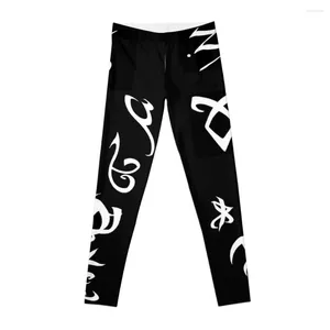 Активные штаны Mortal Instruments Rune Leggings Legnings Legins for Women Fitness Gym одежда