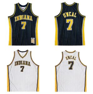 Jermaine O'Neal costurou camisas de basquete 2003/04 04/05 Hardwoods clássicos de fãs retrô Jersey Men Youth Women S-6xl