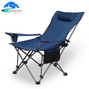 Accessoires im Freien Klappstuhl zum Mittagessen Breakbett tragbare Rückenlehne Fischerei Sessel Stuhl Strand Deckchair Halb Liege