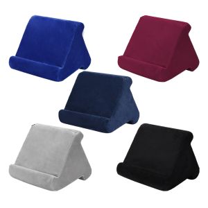 Stands Pillow tablet Stand compatível com todos os tablets Suporte para comprimidos para comprimidos para telefones e iPad Kindle Ereader and Books