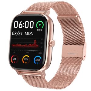 Смотреть TimeWolf Smart Watch Android Men 2021 Bluetooth Call SmartWatch Women Steel Smart Watch для Android Phone iPhone ios Xiaomi