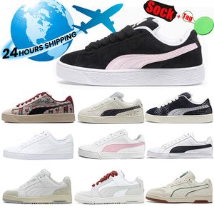 mens womens classic pumaa suede xl designer shoes pink white black blue men women casual shoes trainers sneakers 35.5-45