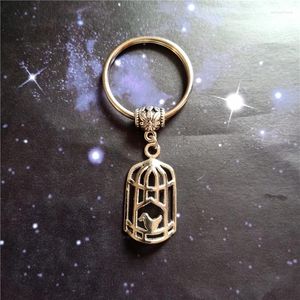 Keychains Birdcage Keychain süße Freundschaft kreatives Weihnachtsgeschenk Punkschmuck für Opa Oma