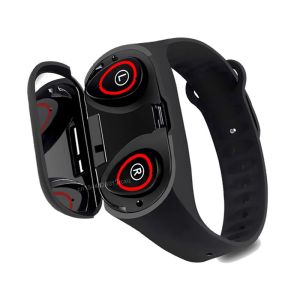 Pulseiras xiaomi 2 em 1 relógio inteligente com fones de ouvido de chamadas Feardsfree Fearbuds Smart Wrist Sport Watch Rastreador de fitness para iOS Android