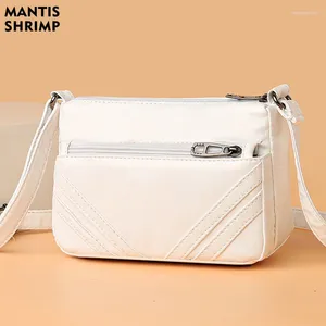 Bolsas de noite Mulheres Bolsa Vintage Pu Couro Celular Messenger Moda diariamente Bolsas femininas pacote feminino