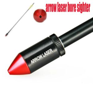 Scopes Archry Arrow Red Laser Bore Sight Collimator Red Dot Laser Sight Arrow Shape Laser Target Tool for Hunting Compoundbow Crossbow