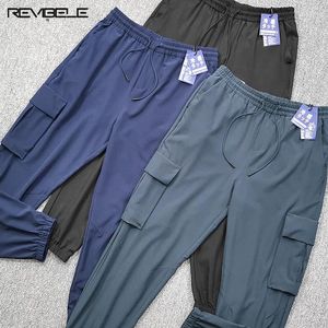 Calça masculina de cintura elástica respirável Colo