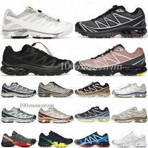 SOLOMON XT-6 2024 Triplo bianco nero Lunar Rock Sandy Liang Wren Kangaroo Scarpe da corsa uomini uomini donne donne blu vintage khaki monumento fantasma safari gore-tex recut g9ee