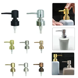 Liquid Soap Dispenser Pump Head Lotion Round ABS 28 Thread Bath Bottle Press Nozzle Shampoo Tube