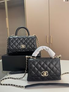 Handbag flap bag, original hardware buckle, high-quality leather, women's business and leisure bag, fashionable and versatile