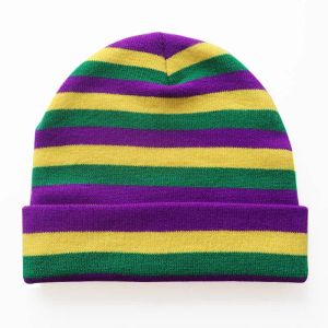 Partihandel trendig unisex solid beanie stickad hatt skalle cap engelska stil check rand lyx designer hatt skalle cap casual slouchy ski cap män kvinnor vinter varma hattar