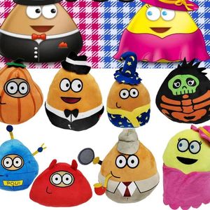 Kudde pou den plysch kawaii husdjur främmande leksak mjuk pumpa djur gör för barnens födelsedag