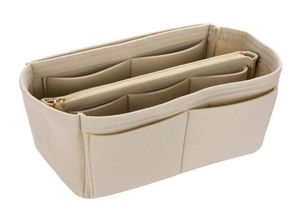 Makeup Bag Cosmetic Cases Felt Bag Organizer Insert Cosmetic Bags Makeup Case Travel Toalettetry Bag7311428