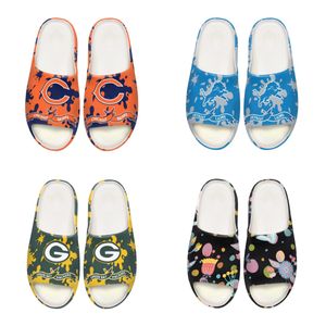 Gai Summer Yeni Ürün Terlik Tasarımcı Kadınlar İçin Tasarımcı Yeşil Beyaz Pikap Turuncu Baotou Düz Alt Yay Terlik Sandalet Erkekler Kadın Düz Slaytlar Gai Açık Mekan Ayakkabıları