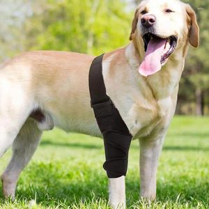 Собачья одежда коленная скобка с 10 поддерживающими палочками дышащие бедра для собак удобно и защищает ноги.