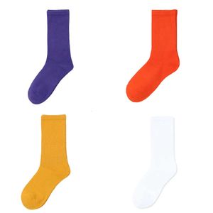 Fashion Women Men Rainbow Socks High Quality Letter Breathable Cotton Sports Wholesale Multiple Colour Stockings Sent at Random Universal Size Christmas