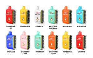 Original OLY BOOAT 18000 puffs Disposable e-cigarettes Type-C Dual Mesh Coil Battery & E-Liquid 600mAh vs geek bar 12 flavors Regual & Boost mode vape 9000 puffs 18000 puffs