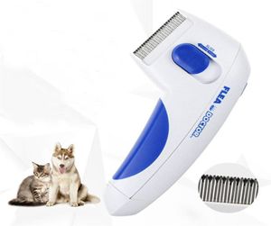 Pet Electric Flea Comb Cat Dog Comb Fleas Tick Grooming Removal Tools Cats Automatic Kill Lice Electric Head Brush Pets Products273674948