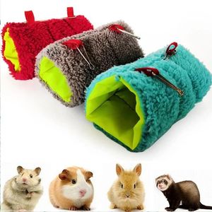 Kleiner Haustier warmer Tunnel Hängematte hängende Bett Frettchen Ratte Hamster Vogel Eichhörnchen Schuppen Hütte Hängende Käfig Vögel Papageienversorgung Vorräte