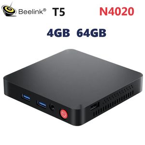 Beelink T5 N4020 4GB DDR4 64GB EMMC MINI PC CPU WIFI 5 BT5.0 4K HD Двойной экран 1000M LAN Office Mini PC