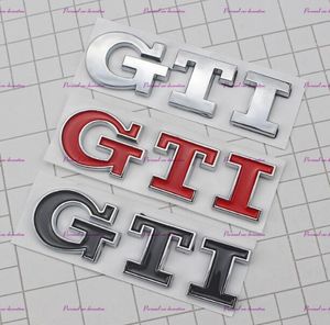 3D GTI -logotyp Emblem Decal Trunk Sticker för VW Jetta Polo Golf 6 76788786