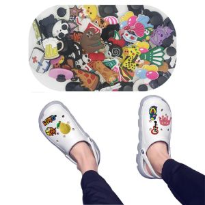 Bangle 1000pcs/lot Mixed Random Styles Cartoon Pvc Shoe Charms Shoe Accessories Decorations Fit Bracelets Cannot Choose Wholesale