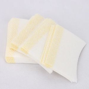 40pcs/pacote de pacote de pacote folha de algodão Swab Wipe tecidos de papel