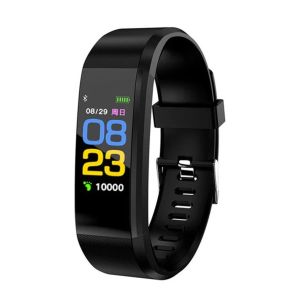 Pulseiras 115PLUS BANCELA DE SABELA BANDA DE FATINA CARENT CAIXO PRESSÃO BANDO SMART RATIMENTO DE FITNESS RATIMENTO SMARTBABLE PARA MENINAS MUNHAS CRIANÇAS