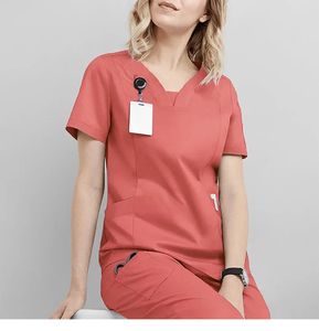 Hospital Nurse Médico Uniforme de beleza Trabalho odontológico Mão lavando roupas 240418