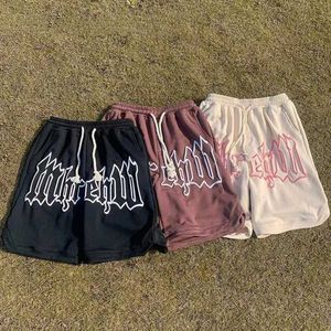 女子ショーツMexzt Y2K STRTWEARショーツ女性HARAJUKUレタープリント特大スポーツショーツカップルBFヒップホップカジュアルバスケットボールショートパンツ