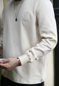 Saucezhan Tops Tees Mens Shirt Function с длинным рукавом футболка с пуловой.