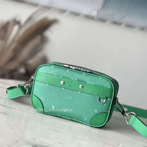 Fashionbags 10a Designer Bag Green Men Womens Bags Messenger Materials Top Level Leather Grid Woman Bag Retiro 31016 Crossbody Bag Mini Top Quality