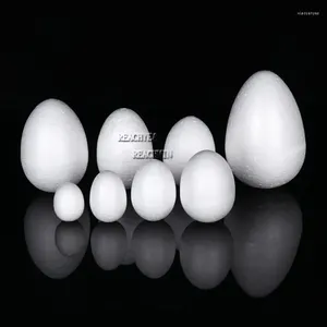 Party Decoration 50pcs/lot 5CM White Foam Eggs Modeling Solid Polystyrene Ball Shape DIY Christmas Decorations Gifts