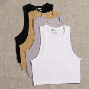 Camisas ativas 3pcs Mulheres tops sem costura colheita de tanques de tanque de tanques de bras