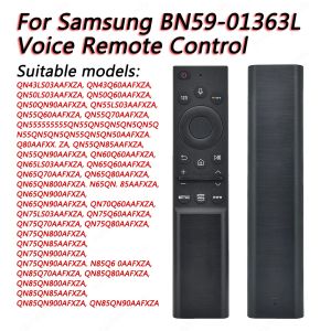 Kontroll BN5901363L Voice Remote Control för Samsung Smart QLED Series TV Bluetooth Remotoe Control BN5901363C UA75AU8000