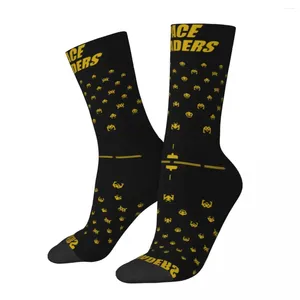 Herrstrumpor Space Invaders Game Merch Non-Slip Sport Long Sock Super Soft for Womens Gift Idea