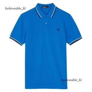 Freds Perry Mens Temel Polo Gömlek Tasarımcısı Gömlek İş Polo Lüks İşlemeli Logo Erkekler Tees Kısa Kollu Top 191