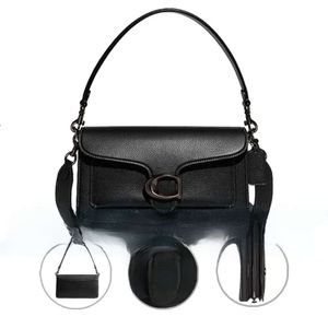 Designer Coache Bag for Woman Purse Black White ombro Strap Luxurys Handbag Sagte Leather Clutch Man Fashion Crossbody Pochette Coaches Bags 539