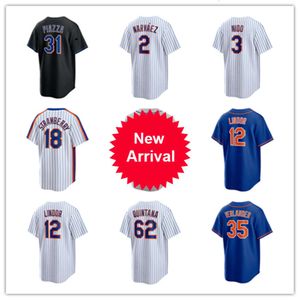 New Custom York Mets Baseball Jerseys Men Młodzież Dzieci 1 Jeff McNeil 21 Zack Short 13 Joey Wendle 6 Starling Marte 9 Brandon Nimmo 29 DJ Stewart 15 Tyrone Taylor