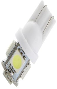 500X T10 194 168 W5W 12V 5050 5 SMD 5 LED -LED -glödlampa avstånd Ljusparkeringsindikator Läslampor White1249050