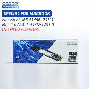 Guida il disco rigido SSD SSD da 512 GB da 256 GB per MacBook Air A1465 A1466 Anno 2012 Pro A1425 A1398 Stato Solido Internal
