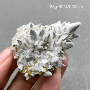 Pendants 100% Natural China Fujian Calcite Rough Crystal Stone with Fluorescence