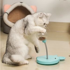 Toys Pet Puzzle Food Leaking Ball Toy Cat Dog Interactive Treat Leaking Toy Slow Cat Dog Feeder Tracks vFun Pet Products Accessories