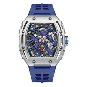 Relógios Ailang New Sports Sports Skeleton Mechanical Watchwatch Aço inoxidável impermeável Relógio automático Top Brand Men Watches Reloj Hombre
