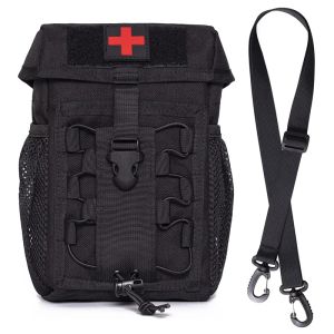 Paczki Molle Tactical Medical Military Bag na zewnątrz polowanie na kemping Survival Survival Kit First Aid Zestaw w pasie TAB TAB TAB TO TOBE