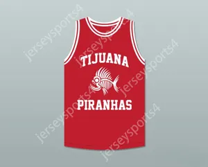 Niestandardowy numer nazwiska Męso młodzież/dzieci Danny Green 14 Tijuana Piranhas White Basketball Jersey Mexey Expansion Team Top Sched S-6xl
