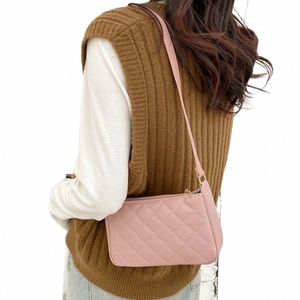 Travel Swork Pu All-Match Rombus Pattern Sag Women Women Artpack Artpack Corean Style Bag Сумка сумки Crossbody Phe R6GP#