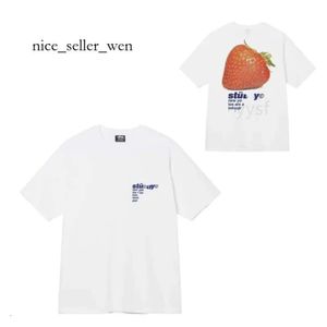 Stussy Shirt Study Shirt Designer Tshirt Stussy Shirt Fashionable Print Graffiti Street Skateboard Hip-Hop Style Fashionable Short Sweatshirt 923