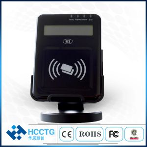 コントロールACSブランドUSB LCDディスプレイマルチUSB RFIDスマートISO14443カードリーダー書き込みNFC支払いアクセスコントロールカードリーダーACR12222L